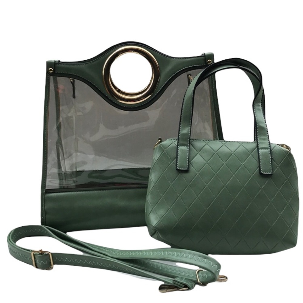 Clear Hand Bag/ Tote Bag